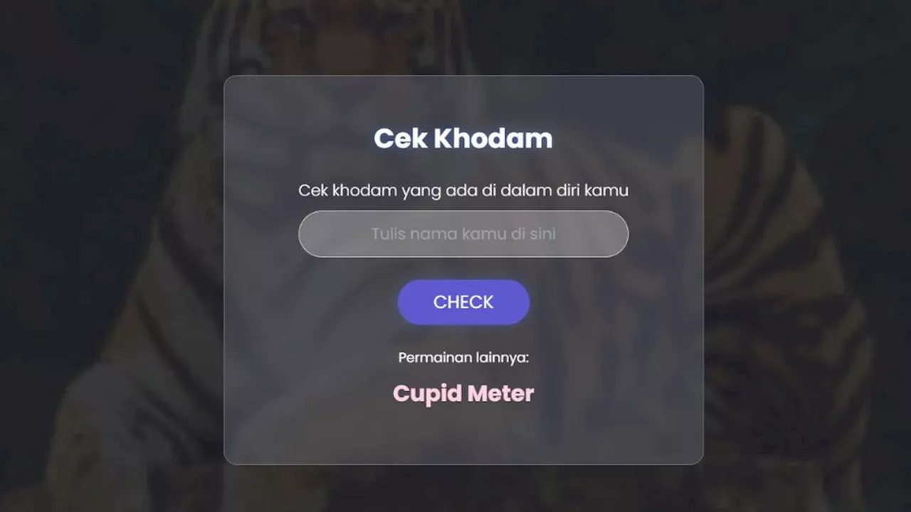 Viral di TikTok, Tren Cek Khodam Akan Diangkat ke Layar Lebar