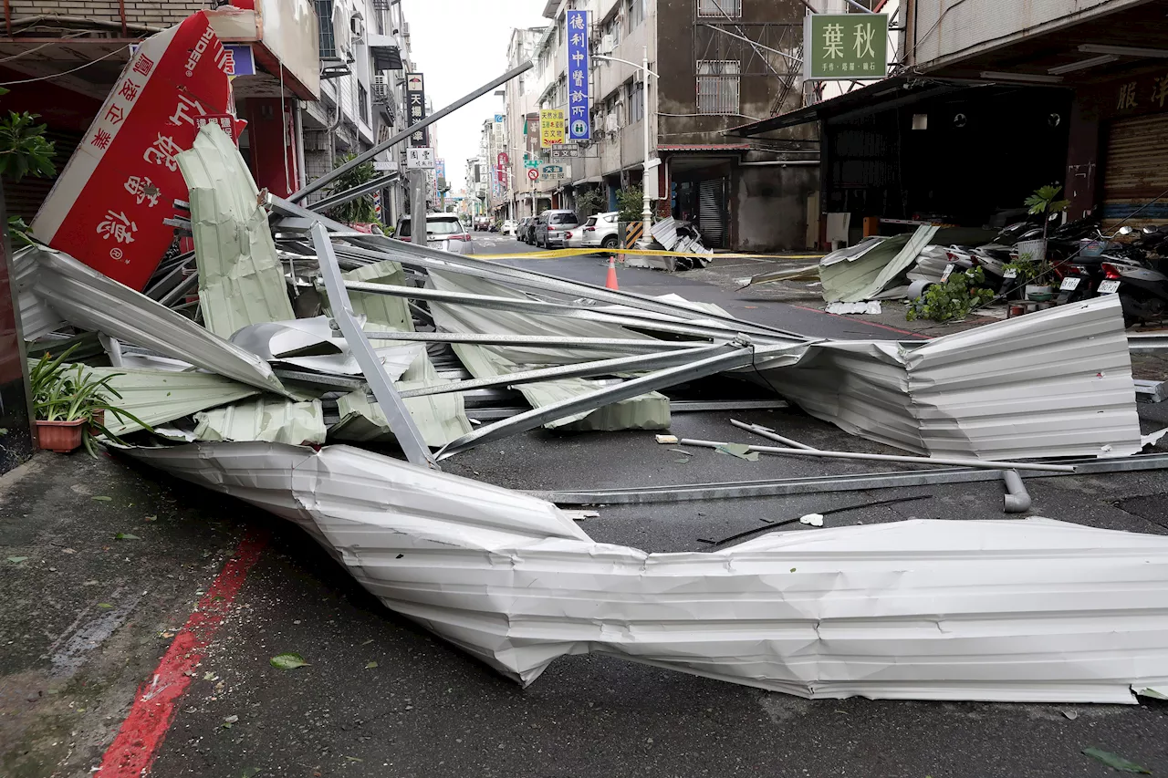 Work and travel resume across Taiwan after Typhoon Krathon finally dissipates