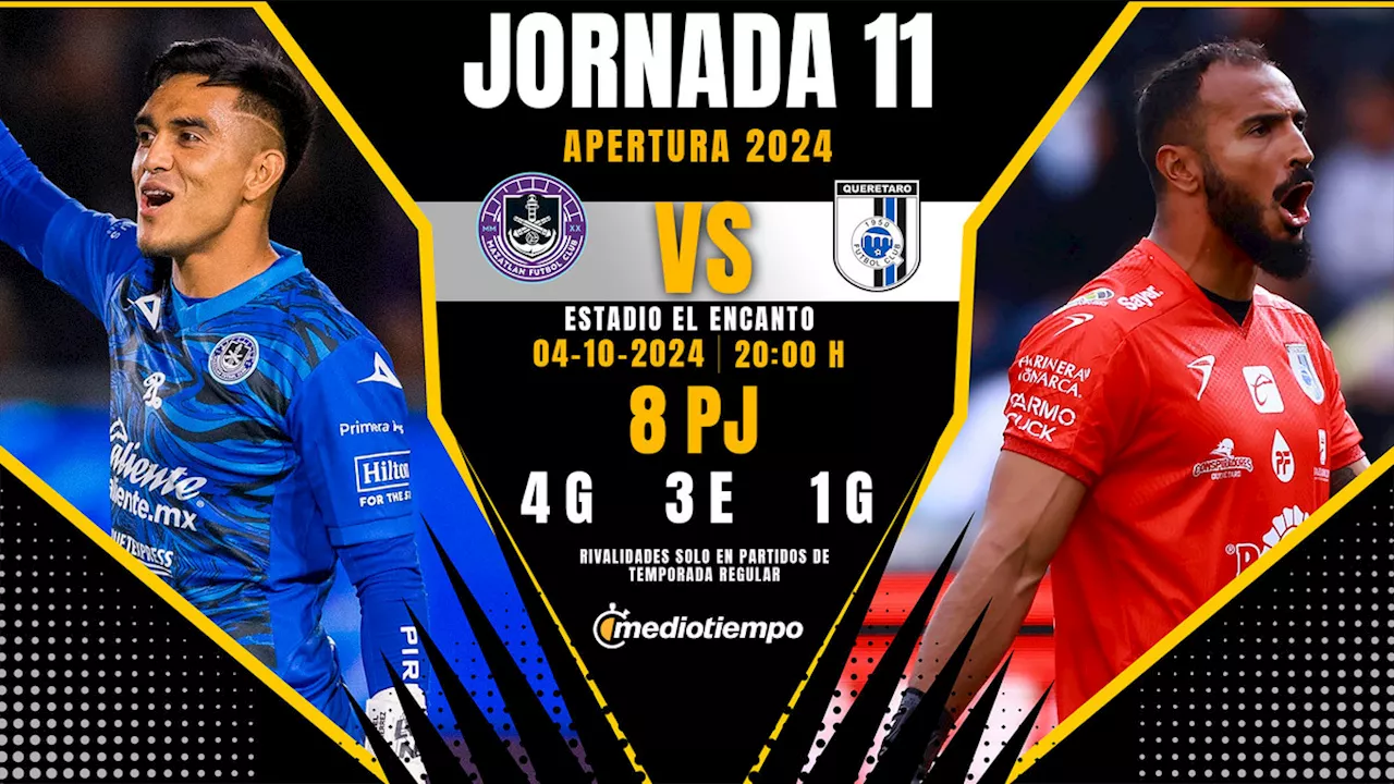 Dónde VER Mazatlán vs. Querétaro: Horario y CANAL de transmisión en Liga MX HOY