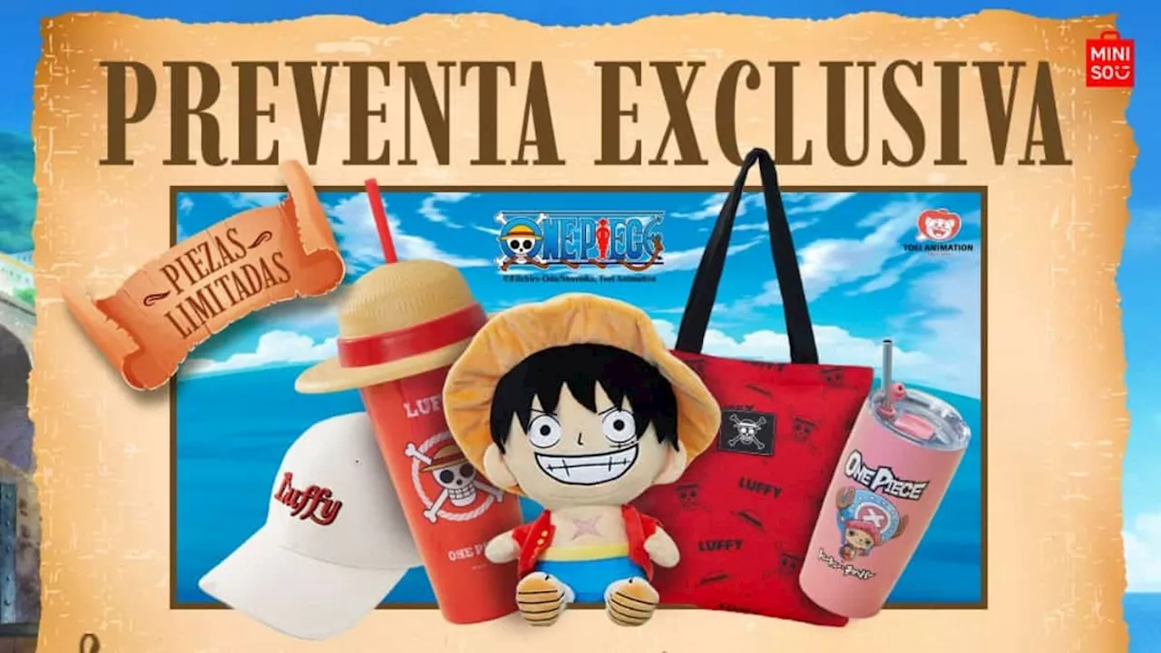 Estos son los productos de la colección de One Piece que llegaron a Miniso