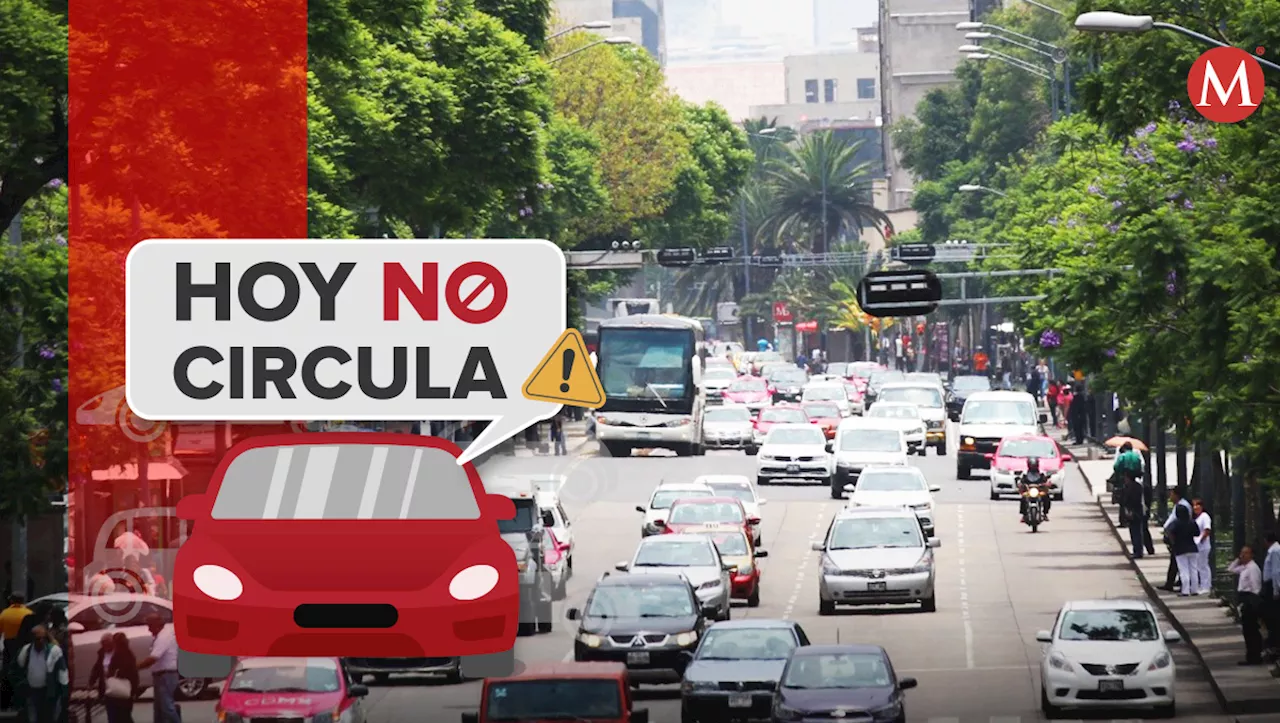 Hoy No Circula en CdMx y Edomex: Qué autos descansan este viernes 4 de octubre 2024