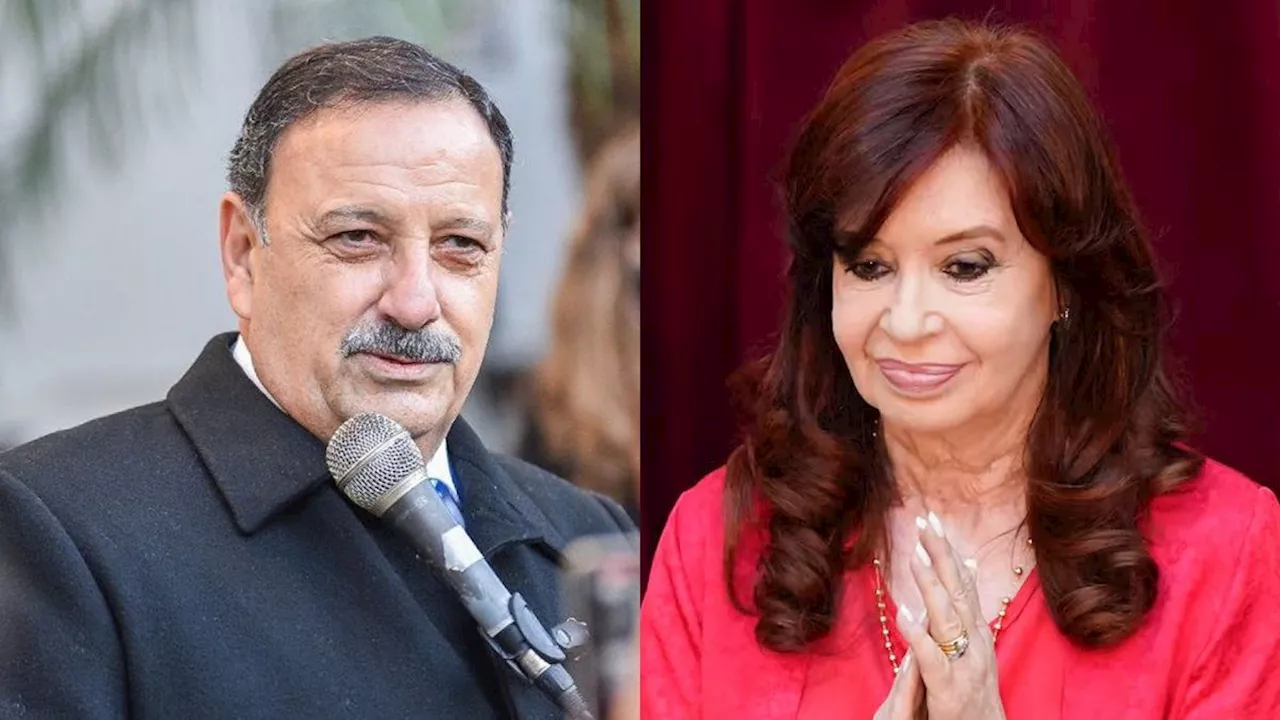 Ricardo Quintela confirmó que irá a internas con Cristina Kirchner por la presidencia del PJ