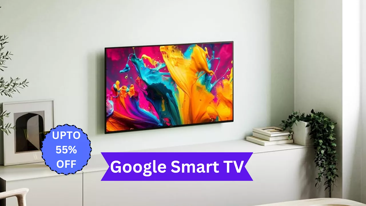 महंगी टीवी के दादा हैं ये Google Smart TV, 55% तक का तोबड़तोड़ डिस्काउंट Great Indian Festival पर हुआ लाइव