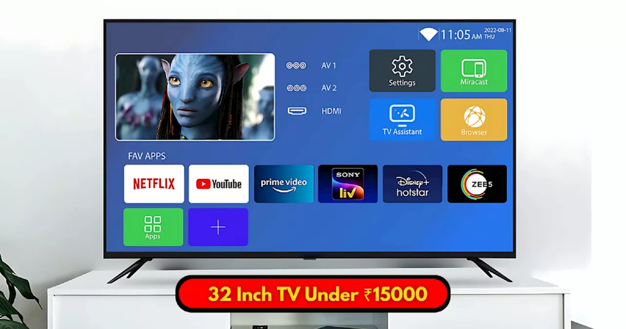 Amazon Great Indian Festival में खूब पसंद की जा रही है 32 Inch TV की लिस्ट, कीमत ₹15000 से भी कम