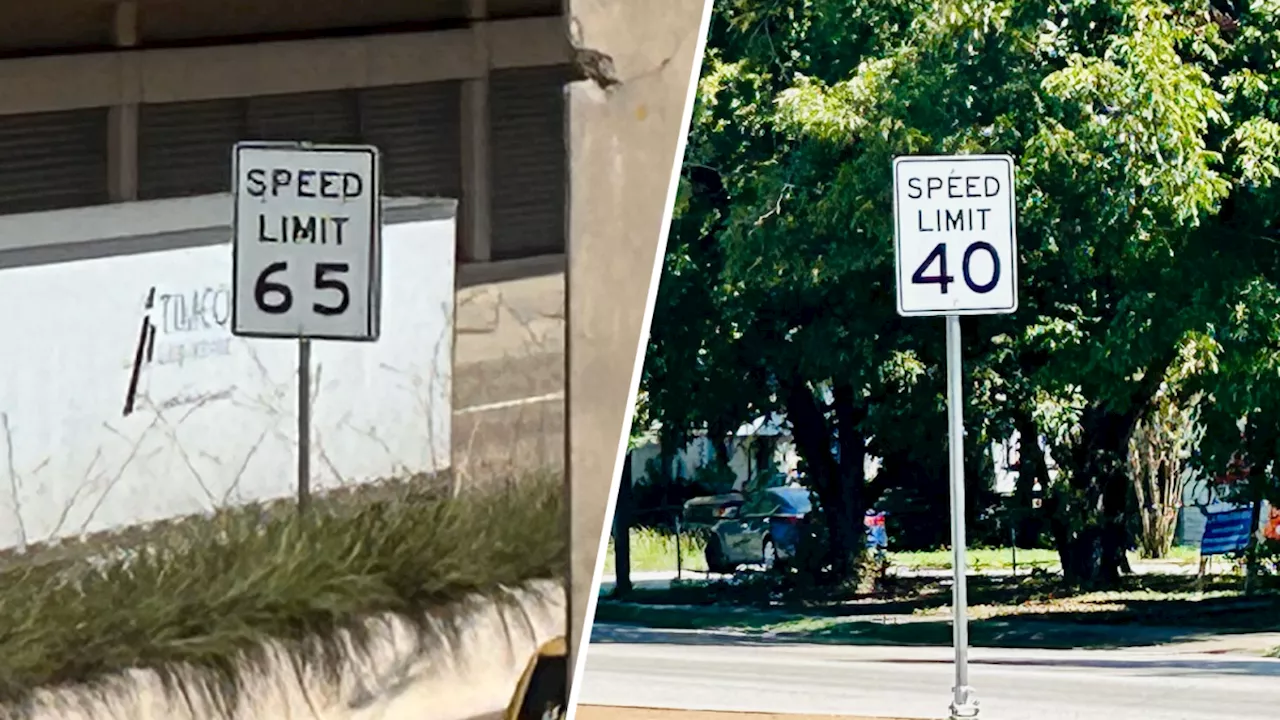 Speed limits drop on Loop 12, Central Expressway headed into Downtown Dallas