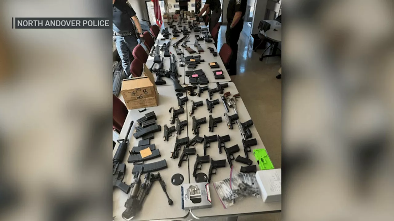 Mass. man with 32 guns, 9K rounds of ammo, explosives faces new charges, feds say