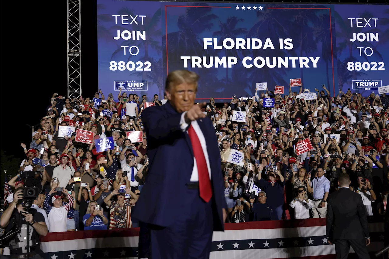 Donald Trump at Risk of Losing Florida, Republican Poll Suggests