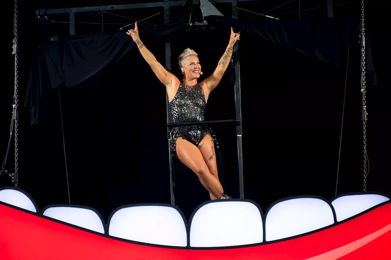 Pink ‘Summer Carnival’ tour review: A soaring night to remember for pop’s enduring rebel