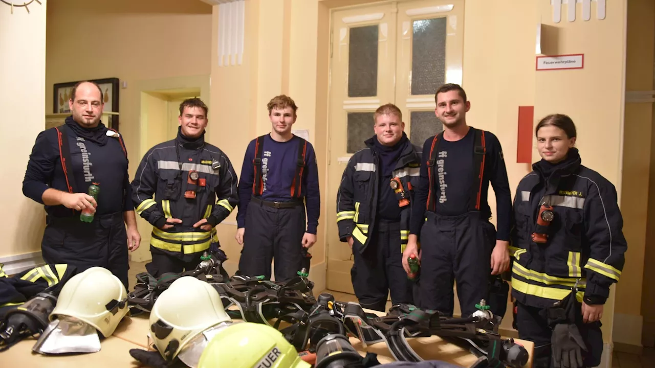 Abschnittsübung der Feuerwehren fand im Spital statt