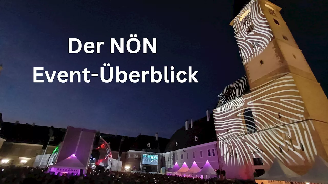 Events am Wochenende in der Stadt und der Region St. Pölten