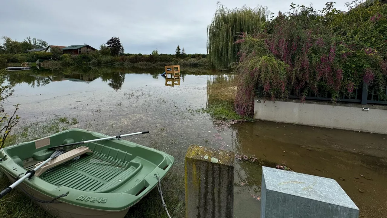 Hochwasser am Zögernsee: Bewohner fühlen sich im Stich gelassen