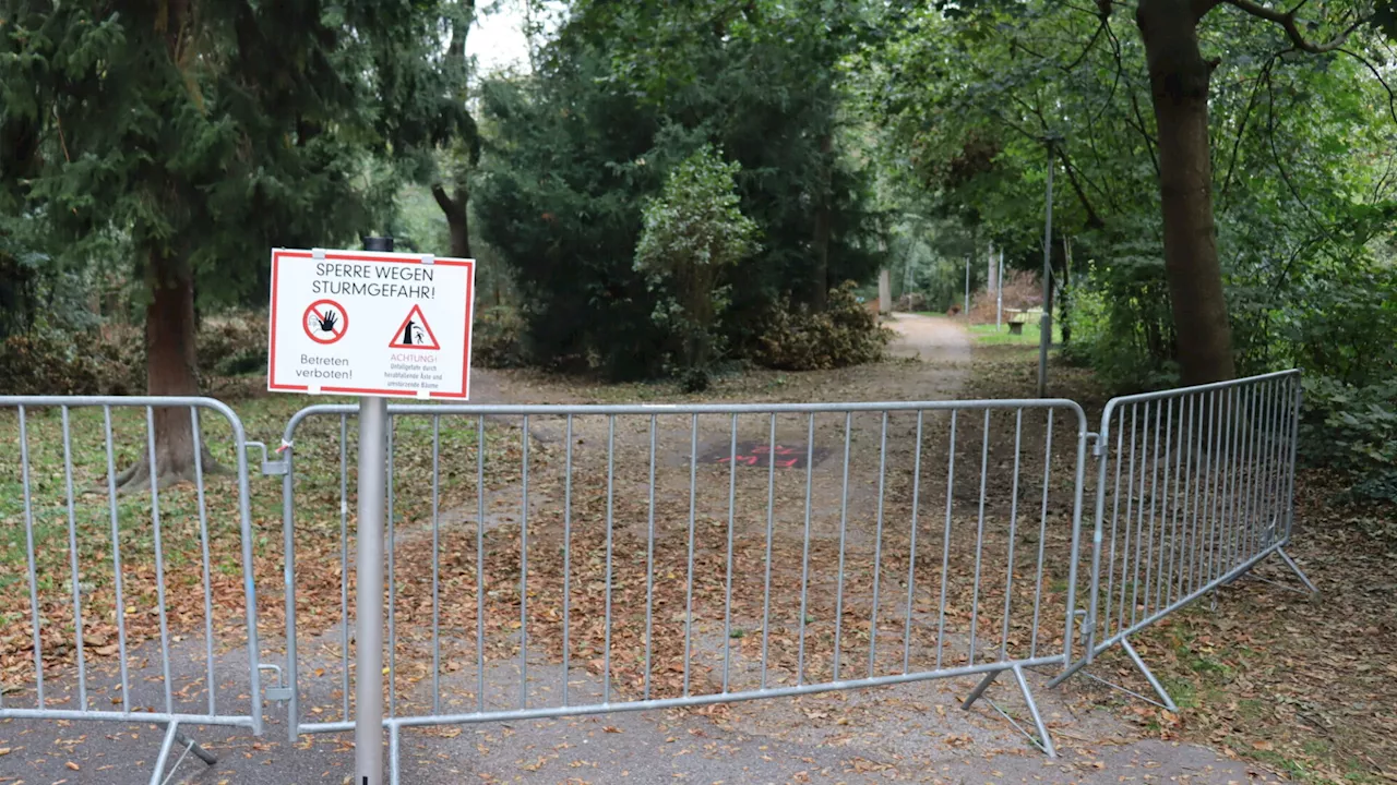 Lange Stadtparksperre in Neunkirchen sorgt für Unmut