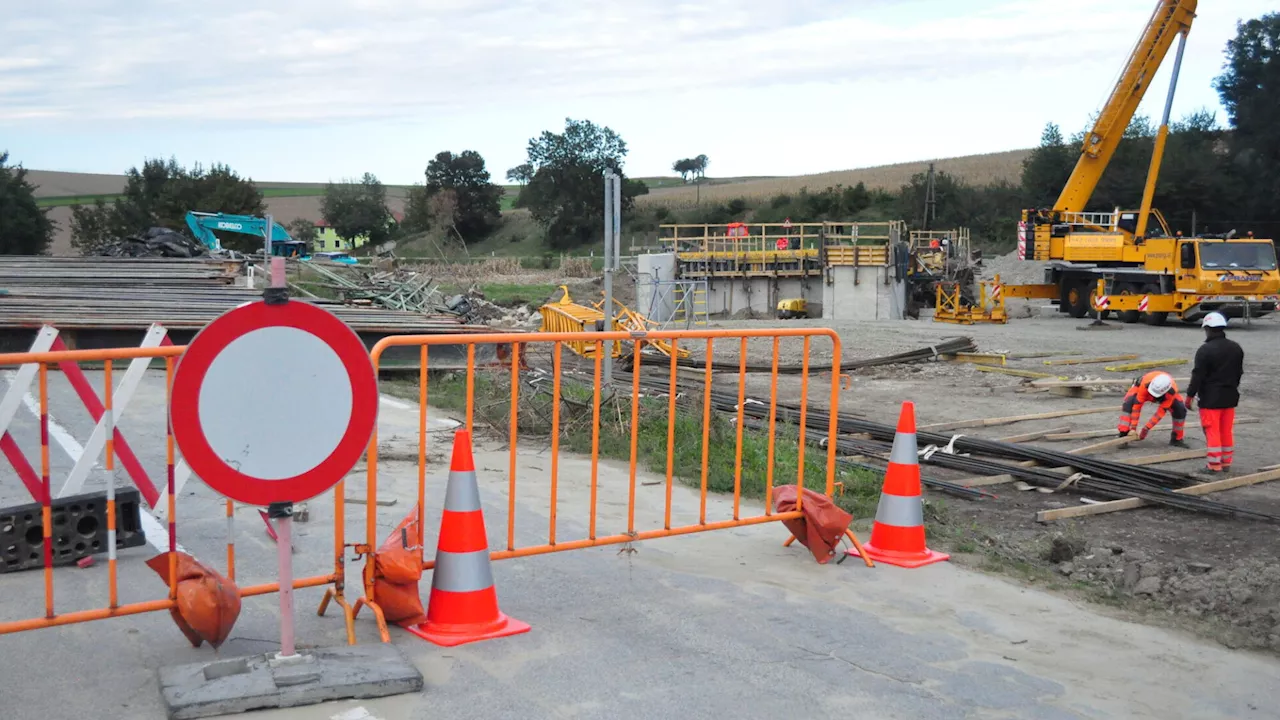 Nach Flutschaden: Neue Brücke in Böheimkirchen wird heuer noch öffnen