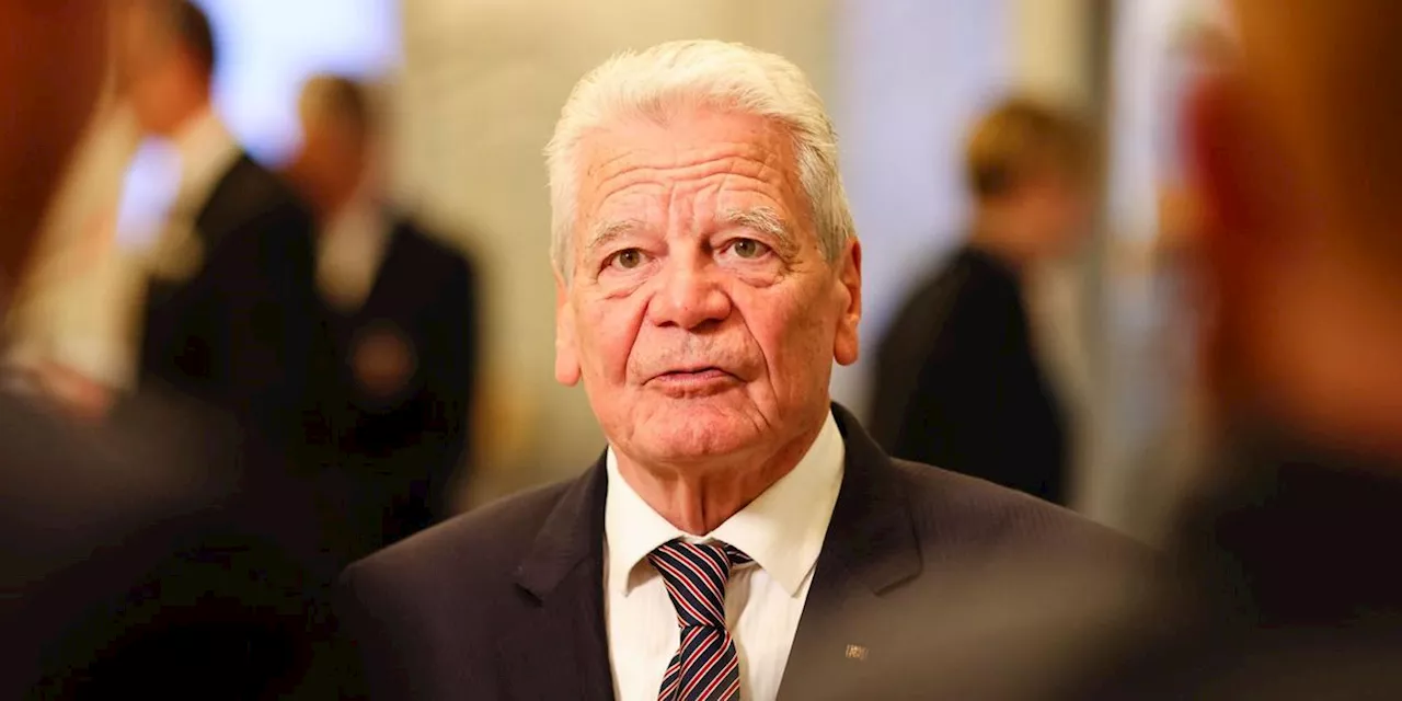 Gauck h&auml;lt nichts von einem AfD-Verbotsverfahren