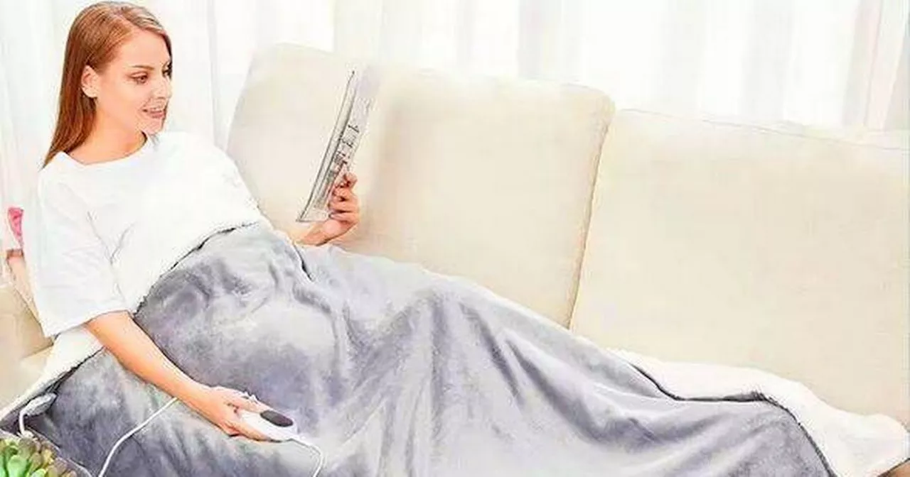 Amazon's 'snuggly' £45 heated blanket has 10 temperature settings