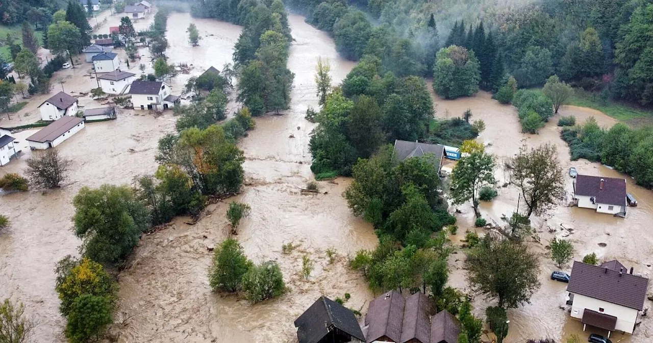 Erdrutsche und Hochwasser in Bosnien-Herzegowina: 14 Tote