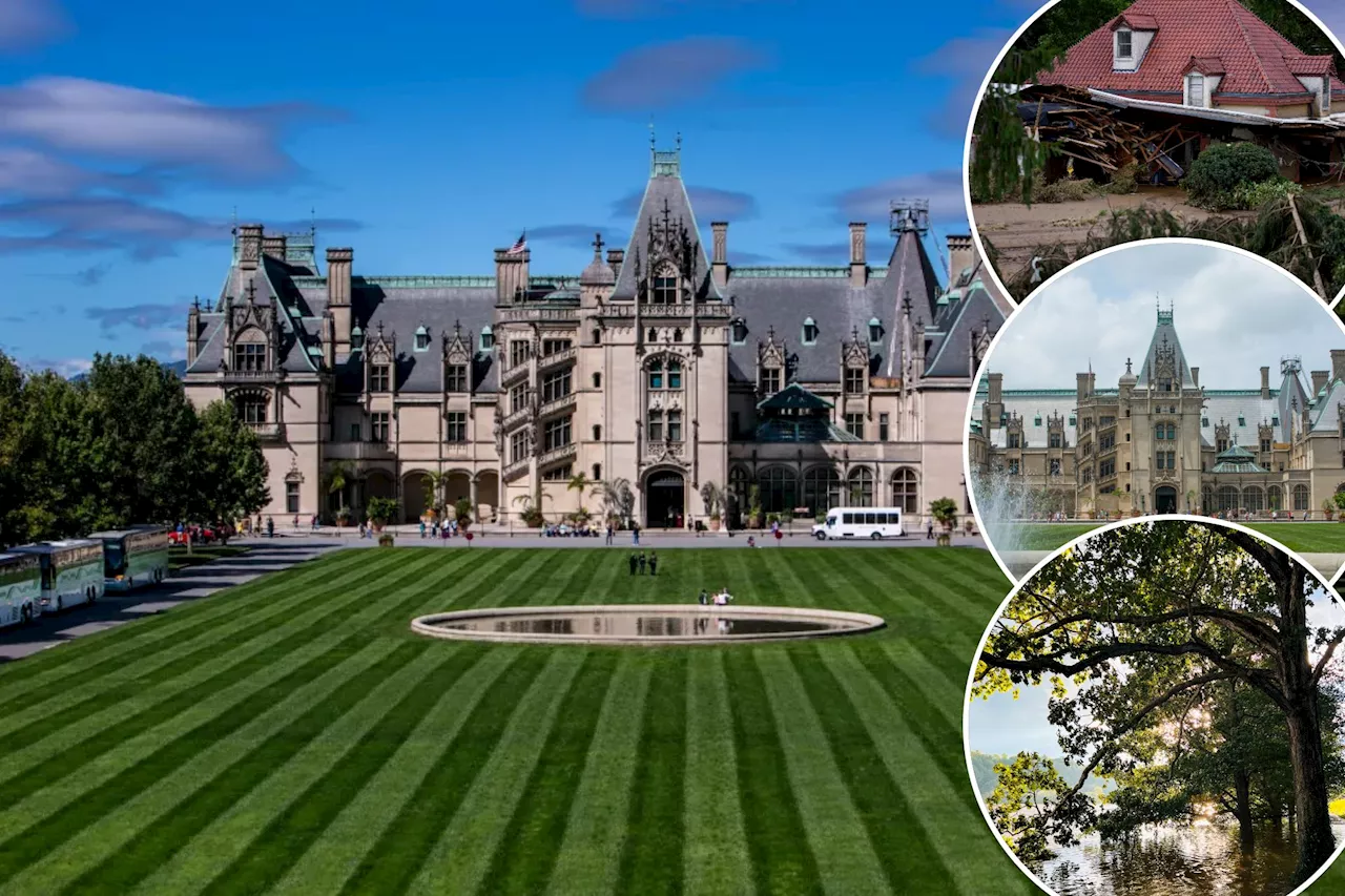 America's largest home — Biltmore Estate — experienced 'significant flooding and damage' following Hurricane Helene