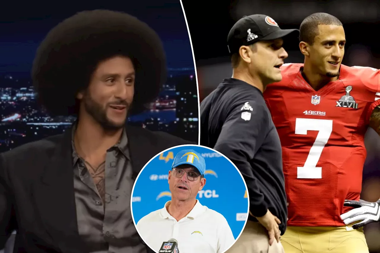 Colin Kaepernick clarifies reports on Jim Harbaugh's offer to join Chargers' coaching staff