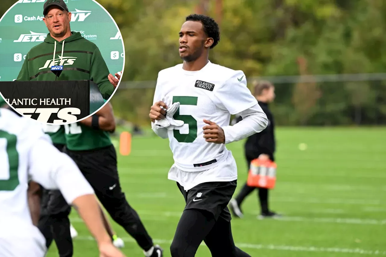 Garrett Wilson's 'route tree' comments no concern to Jets' Nathaniel Hackett