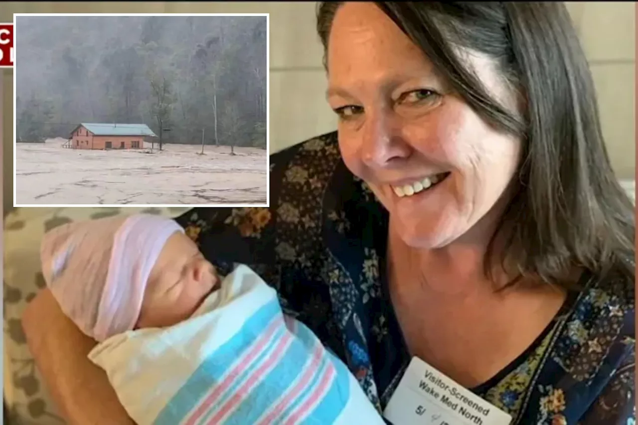 North Carolina family devastated after Hurricane Helene flood sweeps mom away from husband's arms