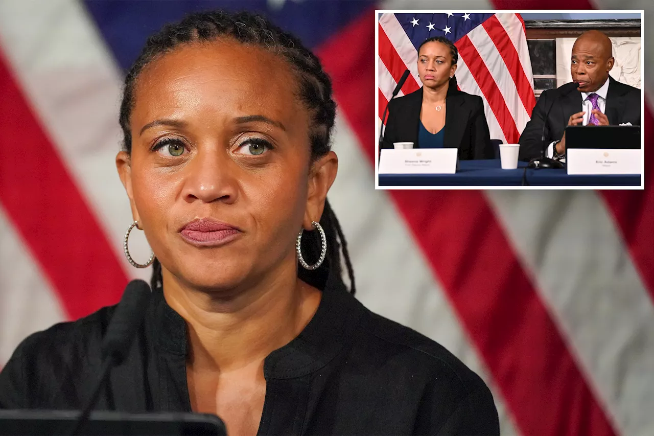  NYC Deputy Mayor Sheena Wright -- Adams' right-hand -- set to resign in latest City Hall turmoil