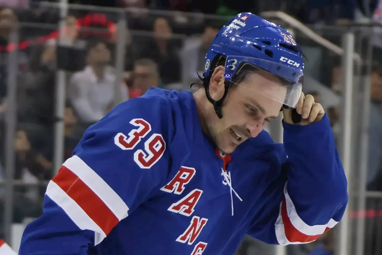 Rangers' Sam Carrick in no mood to watch Stanley Cup documentary