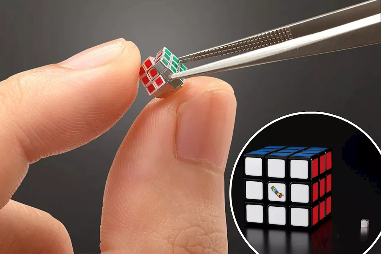 World's smallest Rubik's Cube unveiled — and it comes with a hefty price tag