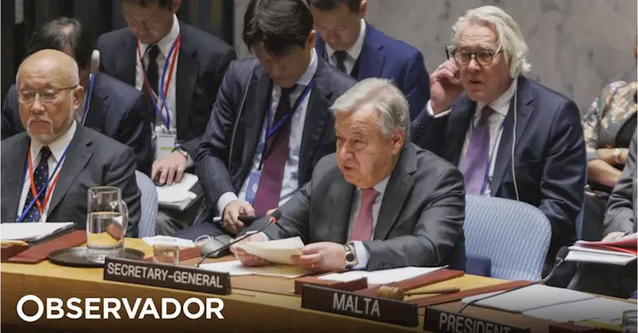 Conselho de Segurança da ONU declara apoio total a Guterres