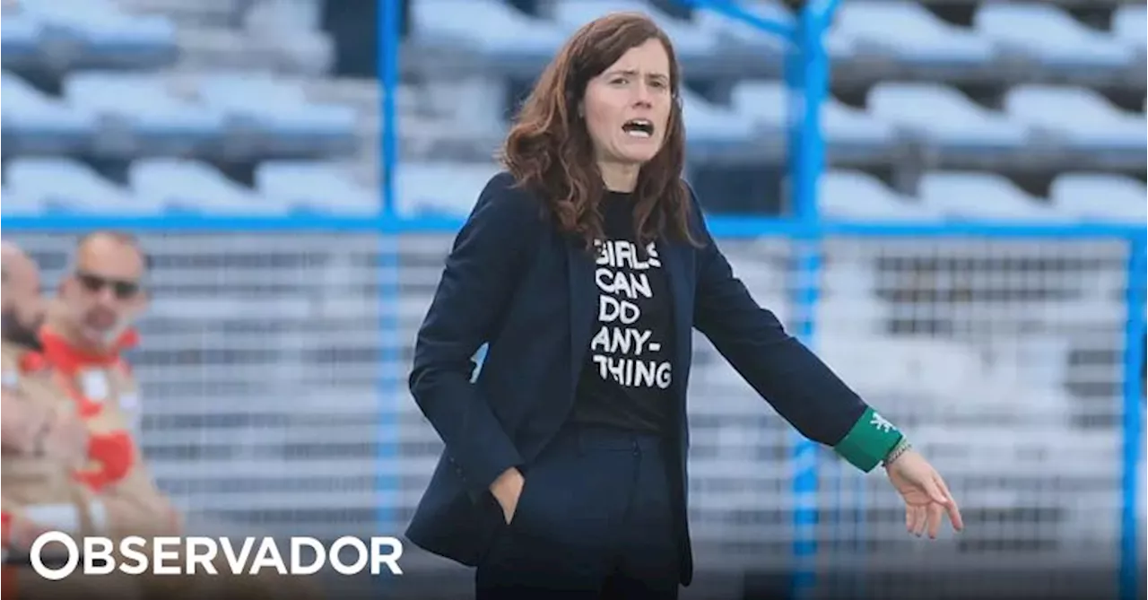 Fim de linha: Sporting chega a acordo para rescindir contrato com treinadora Mariana Cabral