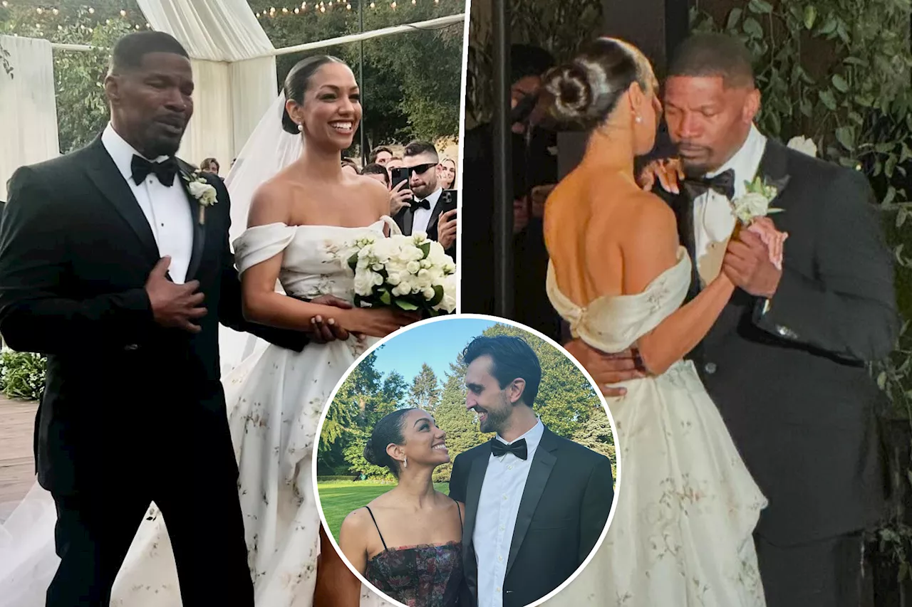 Corinne Foxx celebrated engagement in dad Jamie Foxx's physical rehab room: 'So intimate and meaningful'