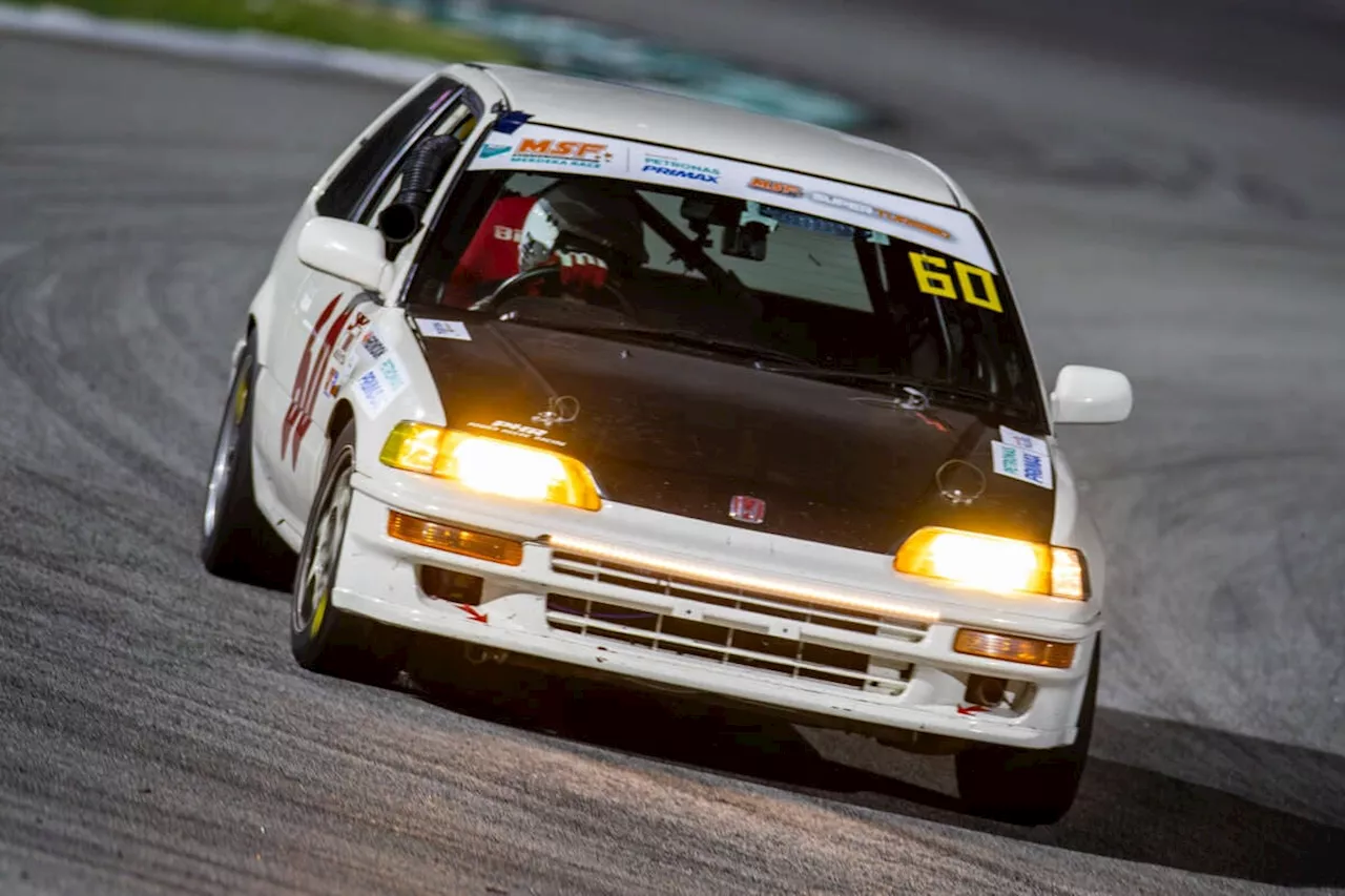 – Honda Civic EF #60 Super 1800 juara, Myvi Trackerz Racing kecundang di lap-72