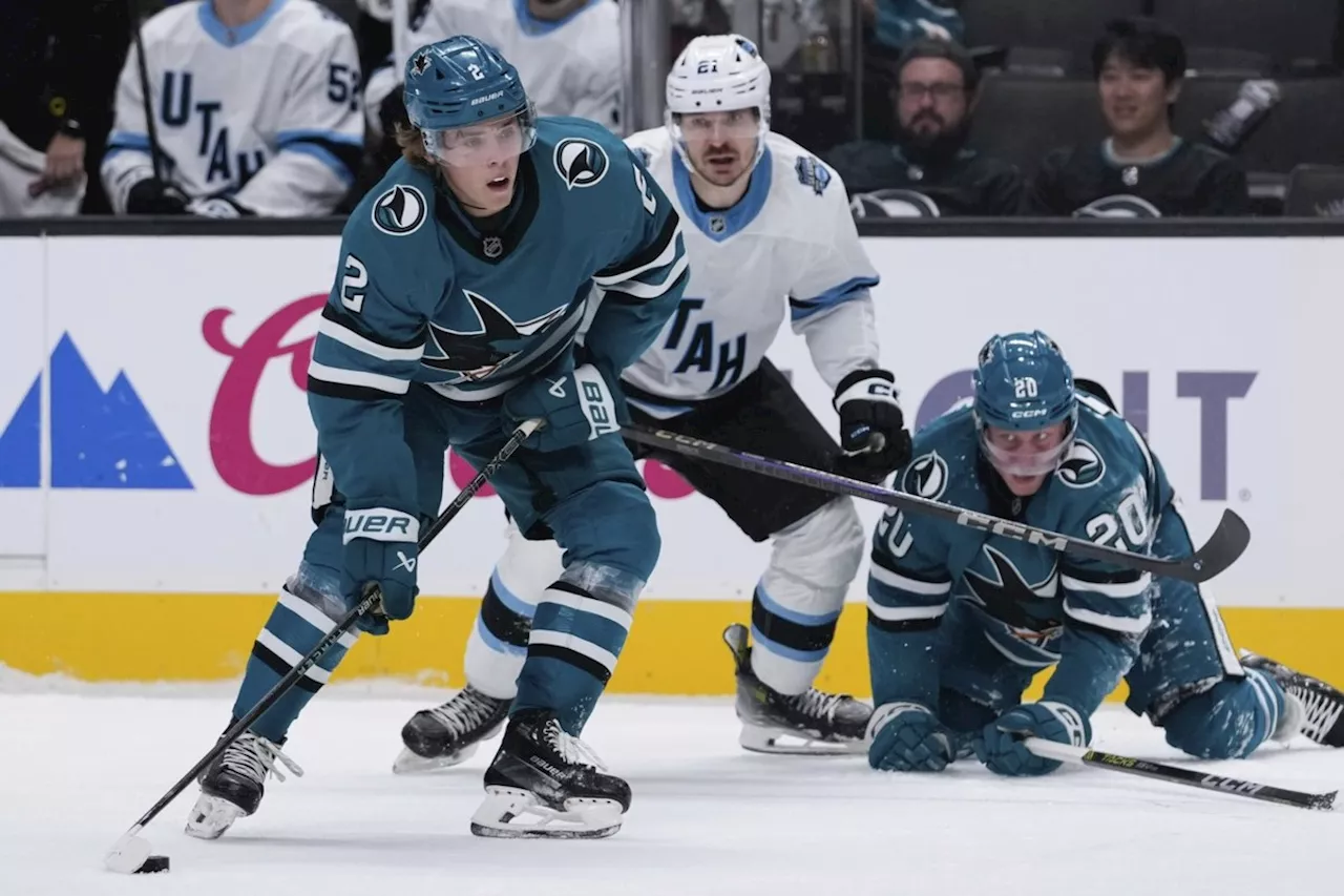 Rookies Celebrini and Smith give Sharks fans a reason to be excited