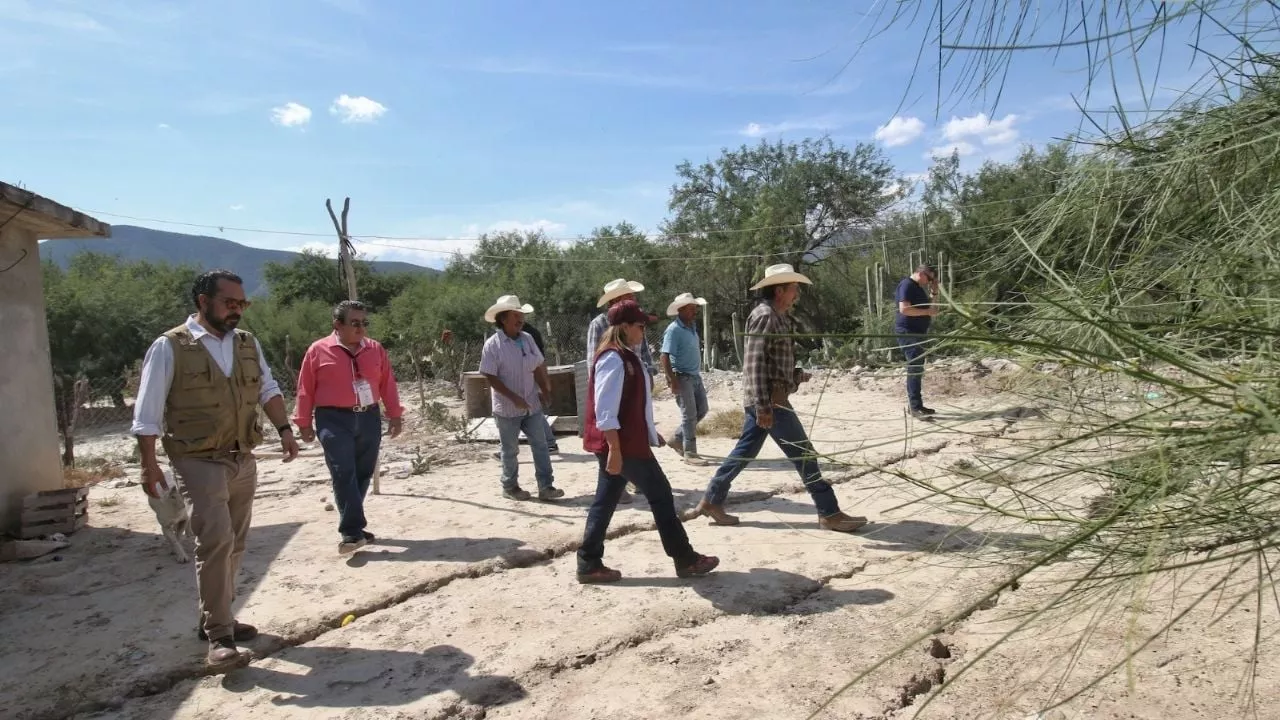 Busca SEDUMA garantizar certeza jurídica en ejidos afectados por grietas en el altiplano