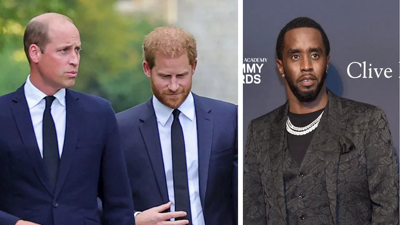 Prinz William und Harry bekamen Einladungen von P. Diddy