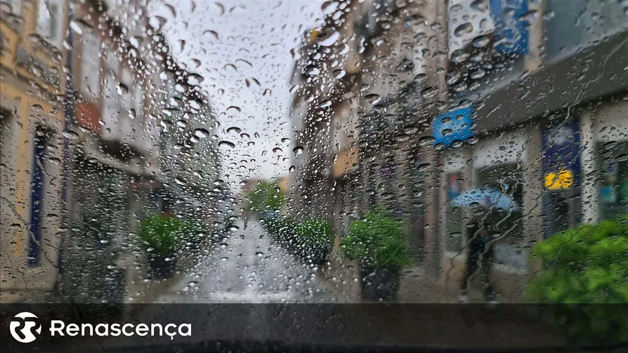 Fim de semana com chuva no Norte e Centro