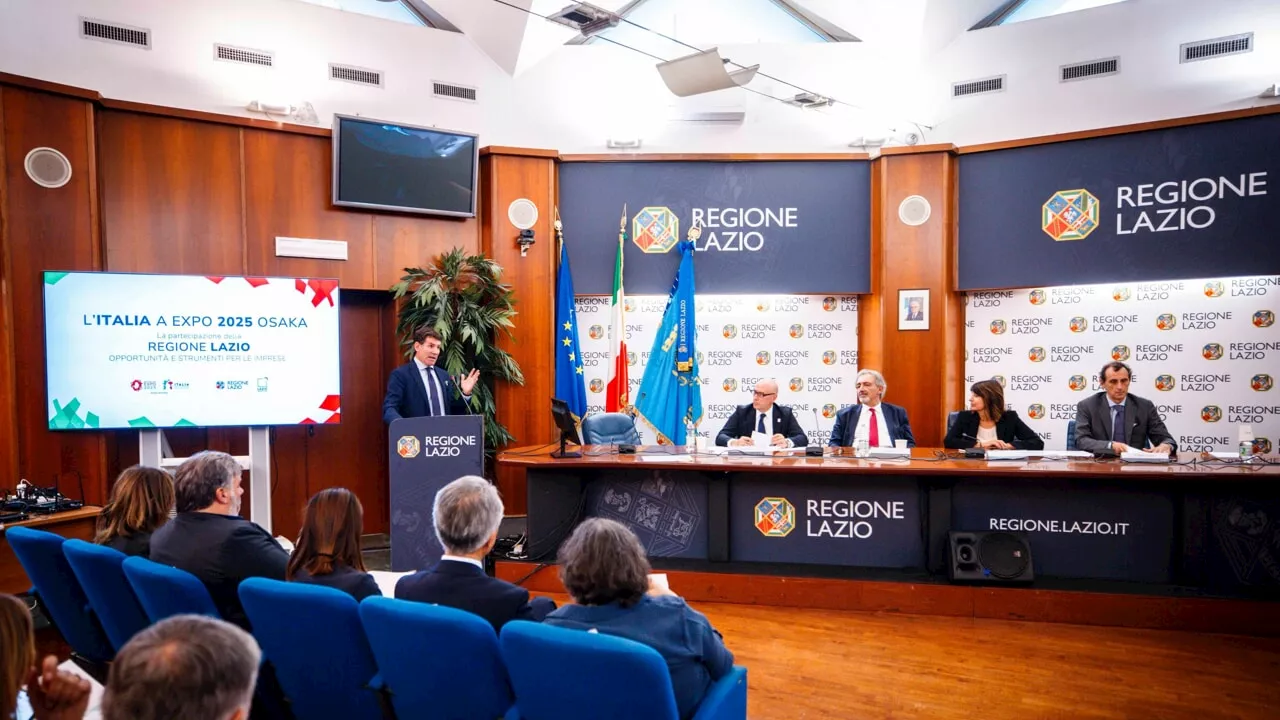 La Regione Lazio vola in Giappone per l'Expo 2025 ad Osaka