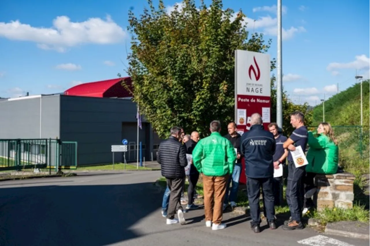 Des pompiers namurois cessent de travailler en raison de la proratisation de leurs congés