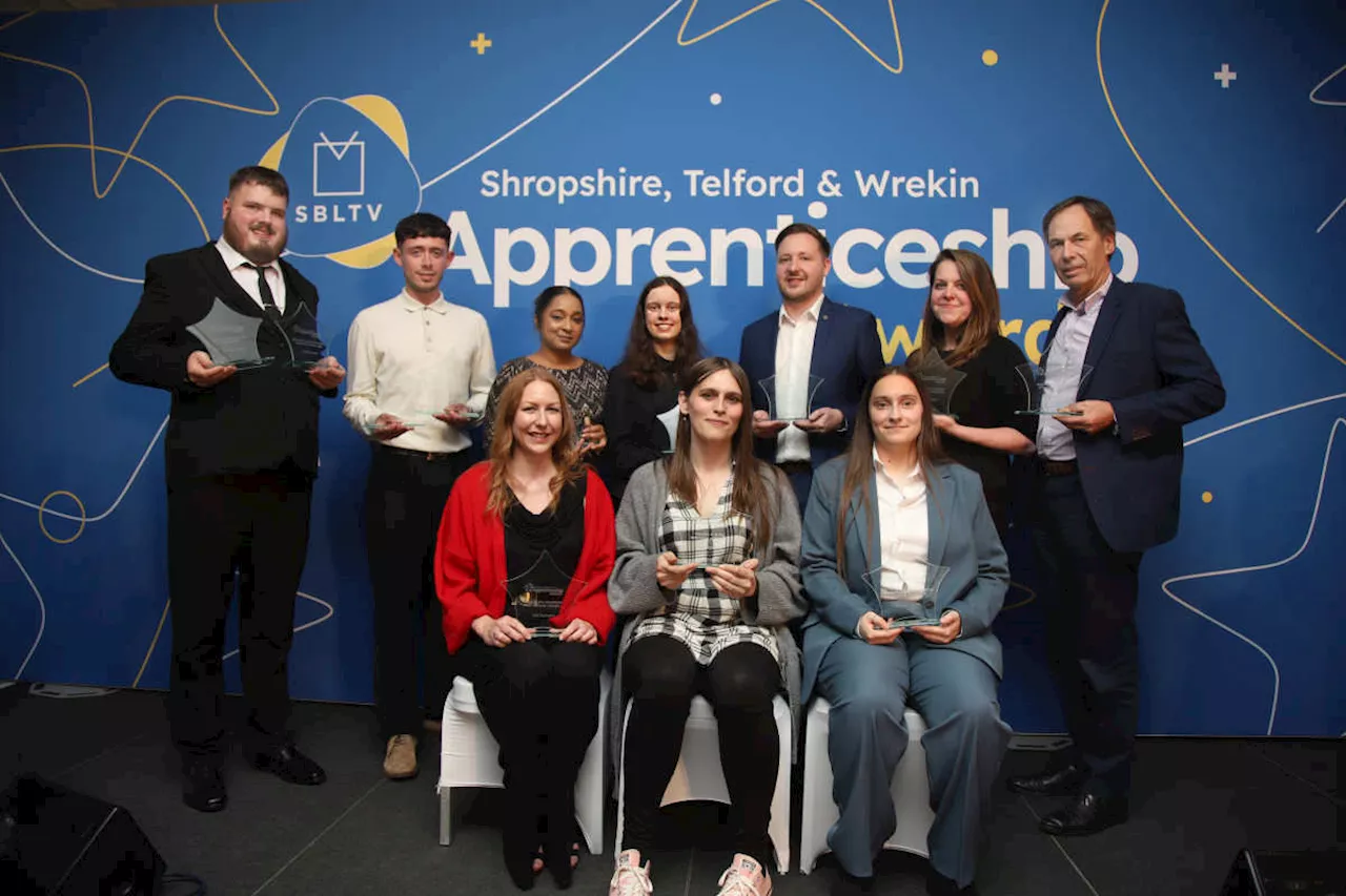 Winners crowned in first ever Shropshire Telford & Wrekin Apprenticeship Awards