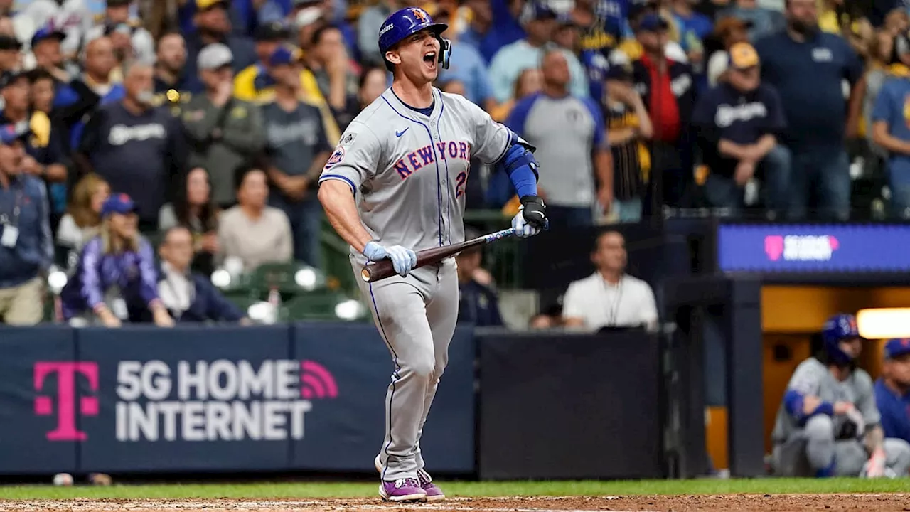 Mets' Pete Alonso Gets Last Laugh With Game-Winning Homer to Eliminate Brewers