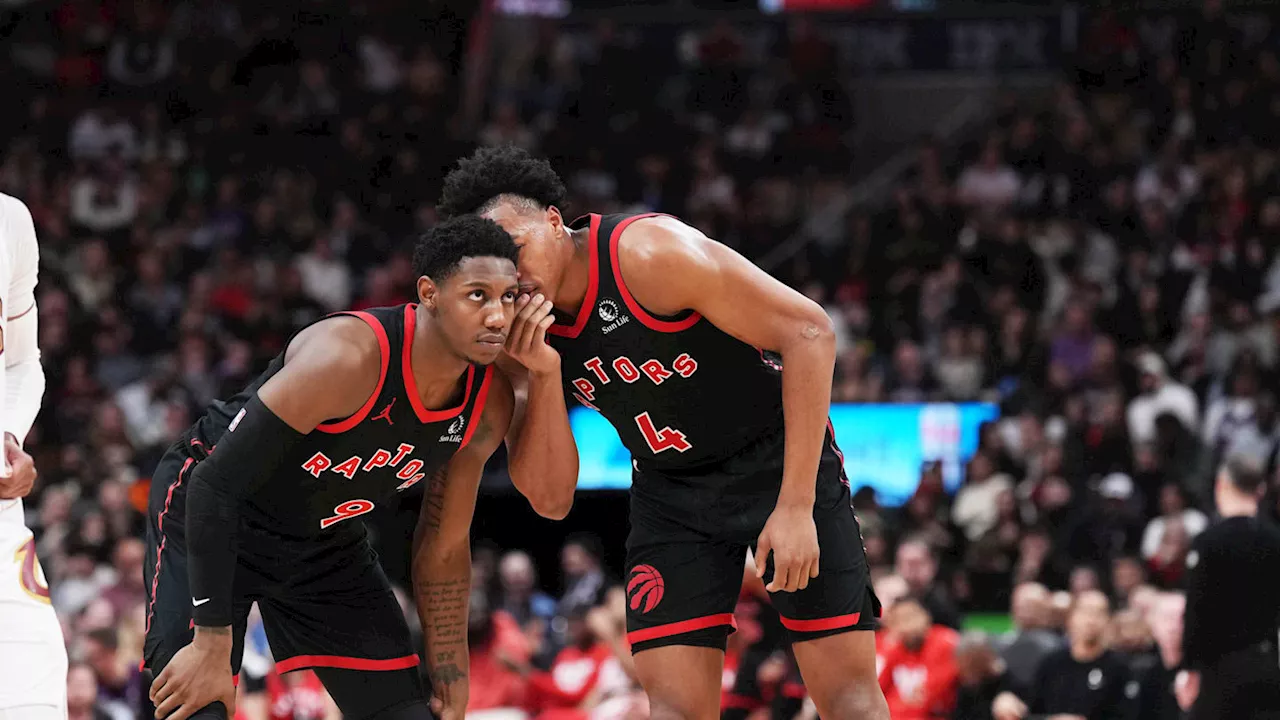 Scottie Barnes Reacts To RJ Barrett's Instagram Post