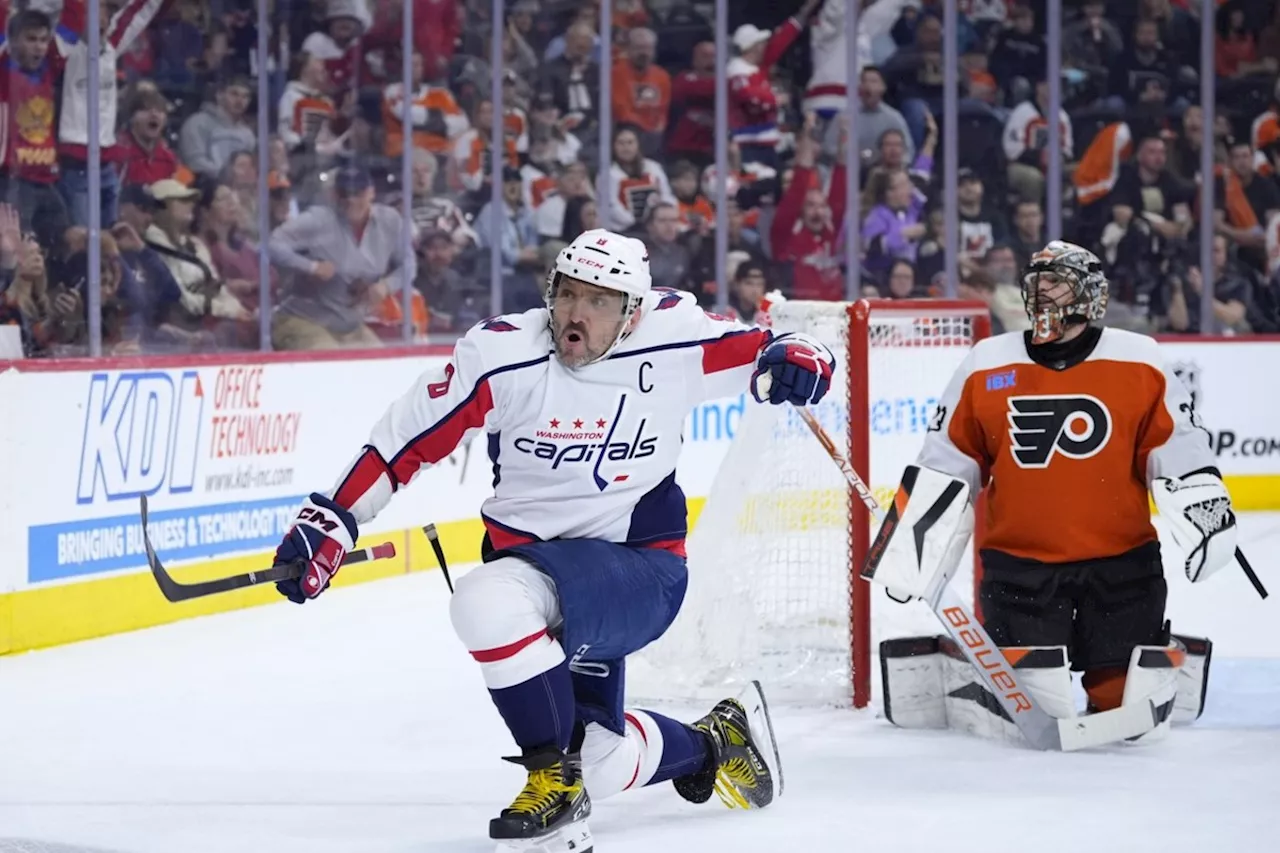 Ovechkin within reach of Gretzky's all-time goal record: 'Incredible what he's doing'