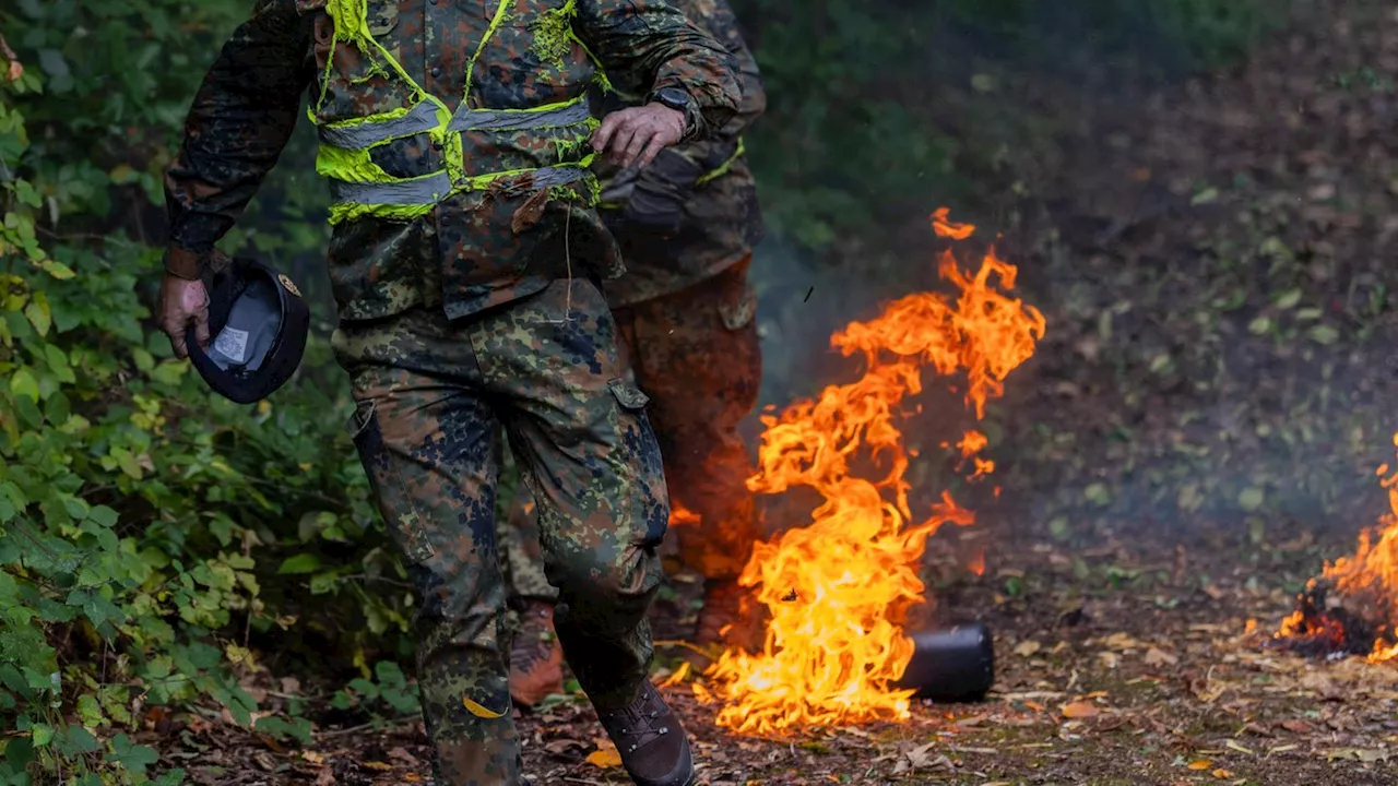 Düsseldorf: Zwei Verletzte bei Übung der Bundeswehr