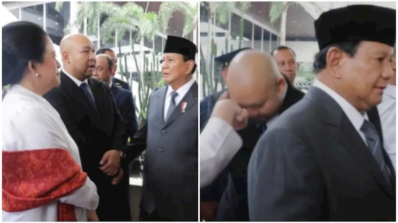 Viral Putra Prabowo Cium Tangan Puan Maharani, Garis Keturunan Langkanya Dipuji Netizen