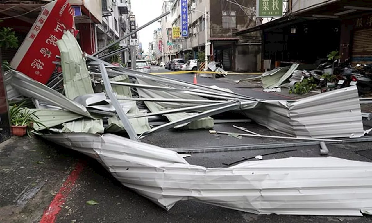 Work and travel resumes across Taiwan after Typhoon Krathon dissipates