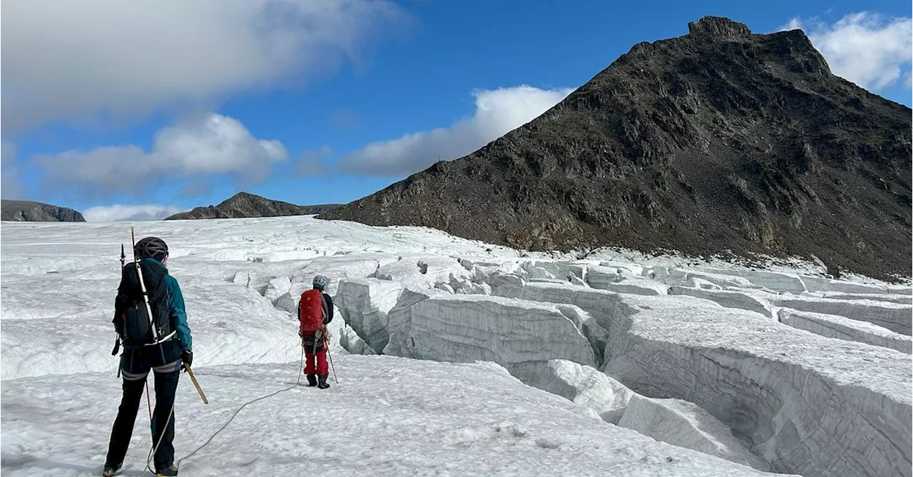 Glaciärerna i Norrbotten minskar i rekordfart – kan försvinna helt och hållet