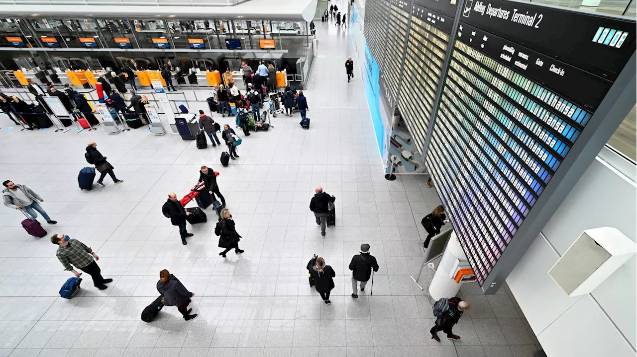 Angeblich zu früh erschienen: 750 Passagiere am Münchner Flughafen verpassen ihren Flieger