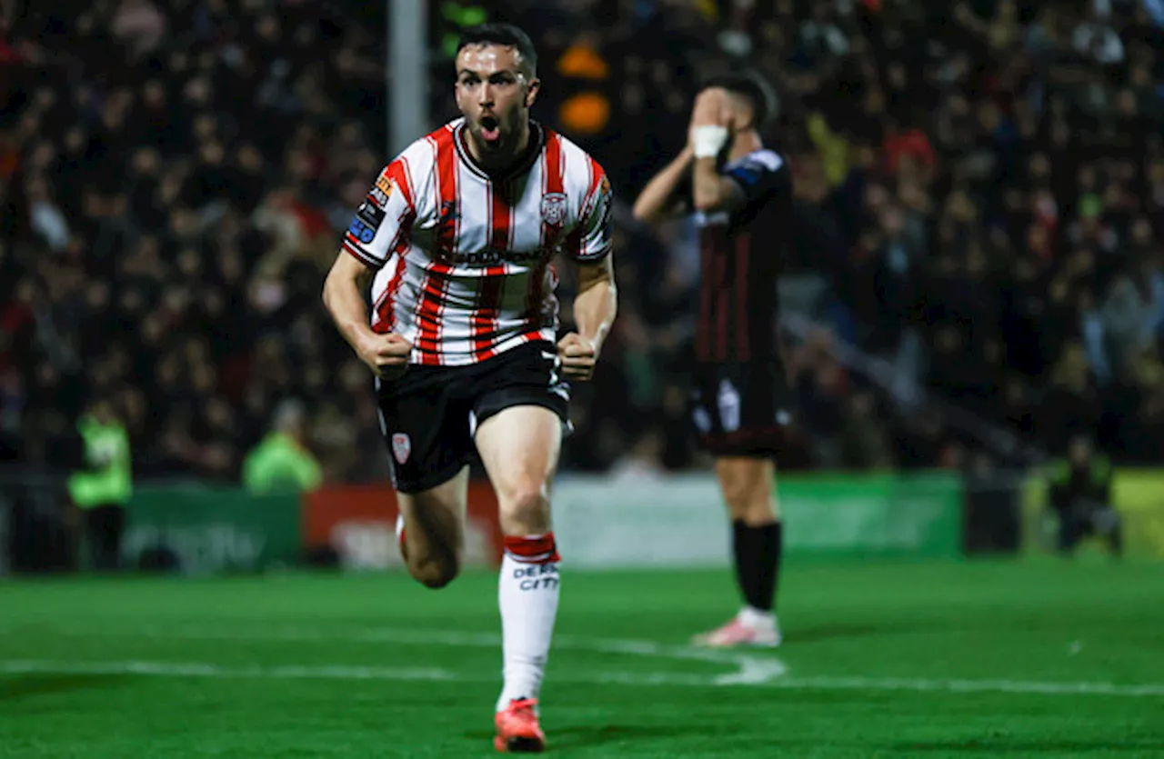 Stunning Michael Duffy double sends Derry City into FAI Cup final