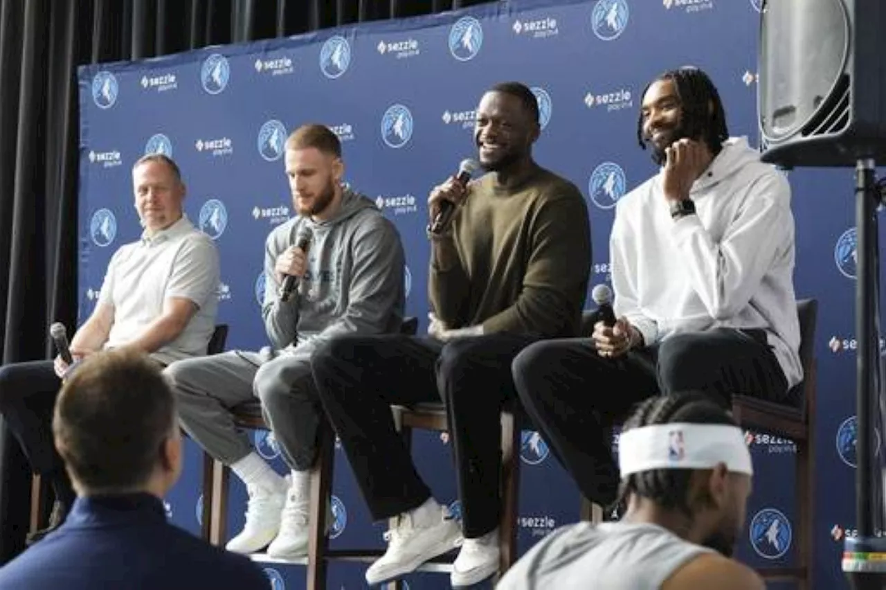 Timberwolves welcome new players