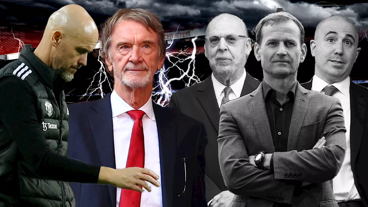 Sir Jim Ratcliffe REFUSES to back under-fire Man Utd boss Erik ten Hag and reveals ‘it’s not my decision’ i...