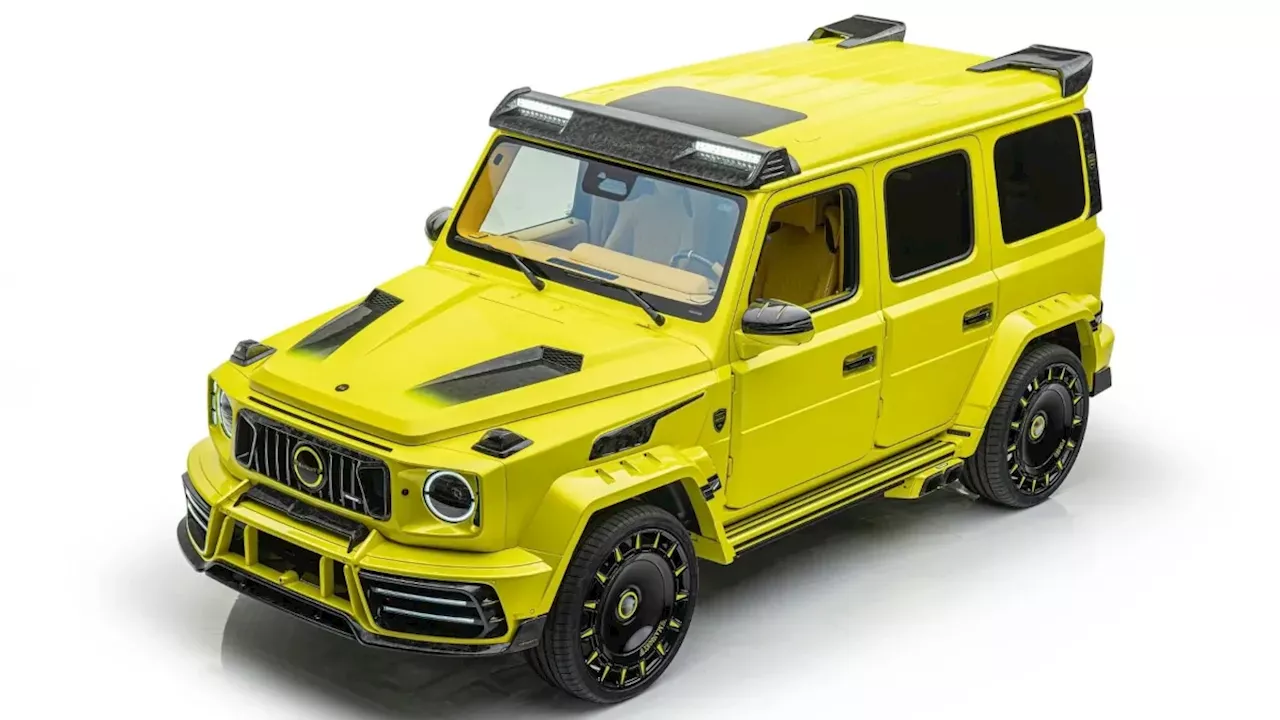 The Gronos is Mansory’s blinding 831hp take on the Mercedes-AMG G63